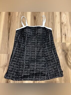 NEW Swimsuits For All One Piece Swimsuit Dress Black 22